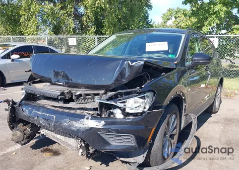 2018 Volkswagen Tiguan 2.0T S из США, поврежденный, VIN 3VV0B7AXXJM107104